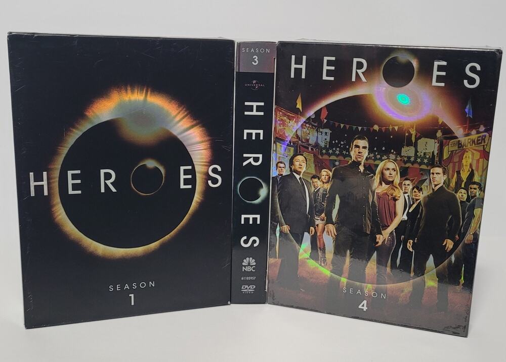 Heroes: DVD TV Series Season 1, 2, and 4 Never Before Aired Scenes Region 1